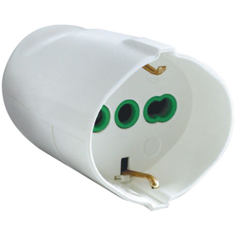 FME 81.050 PRESA SCHUKO BIPASSO 2P+T SMONTABILE