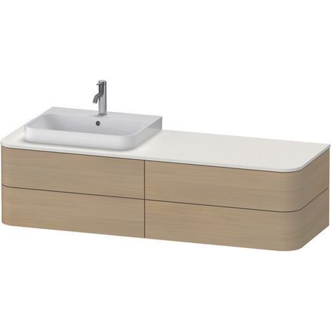 Duravit Happy D.2 Plus Konsolenwaschtischunterbau wandhängend, (1/5)