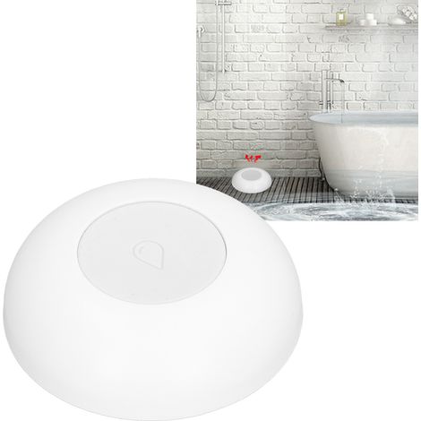 Intelligenter Wasserleckmelder für ZigBee-Funkwassersensoren, empfindlicher Überschwemmungsmelder für Küche und Bad, Tuya-kompatibel (1/5)