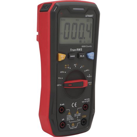 TRMS Digitalmultimeter, großes, hintergrundbeleuchtetes LCD-Display, schnelle Messung, großer Messbereich, energiesparend, Bluetooth-Tester, professionelles Messgerät (1/5)
