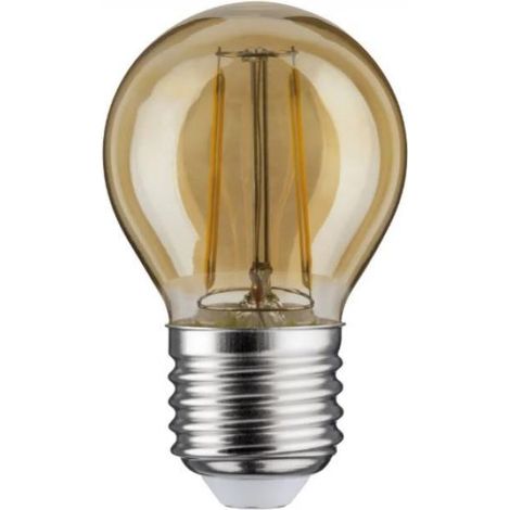 Paulmann led gota bombilla e27 2,6w 2500k vidrio oro - 28710