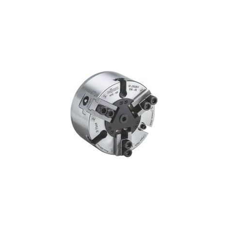 Mandrino Röhm KFD 400, 3 griffe, versione standard, attacco cilindrico di centraggio - 040660 (1/5)