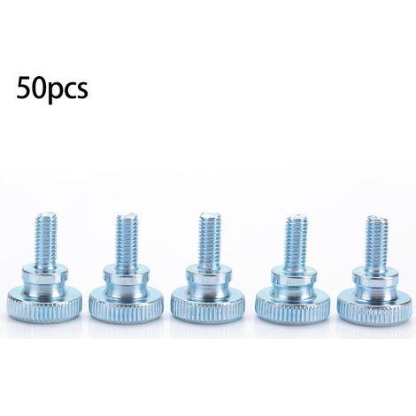 50pcs Adjustable Step Double Handle High Head Knurled Screw M514
