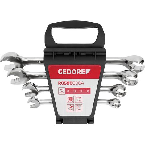GEDORE red R05905004 Ringratschenmaulschlüssel offen 10-19 mm 4-teilig (1/3)