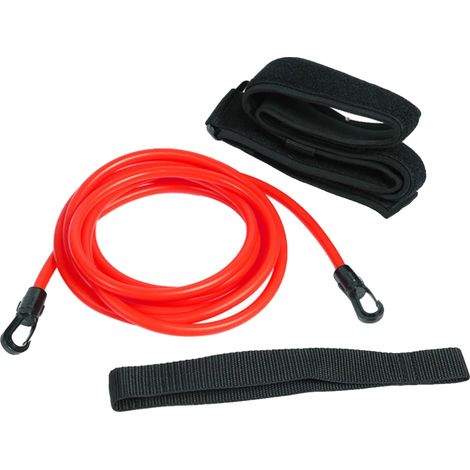 Ceinture d'entraînement de natation, confort ajustable, entraînement de résistance efficace, Rouge 3M (1/2)
