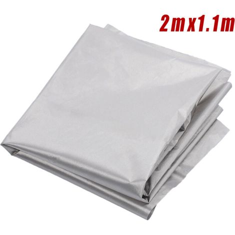 [JAMAIS UTILISÉ] Tissu de blindage EMF pour la protection contre les radiations, l'isolation ESD et EMI, le blocage des signaux, 2 x 1,1m