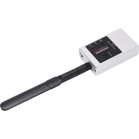 Kit d'outils de détection de caméra sans fil G338, détecteur de signaux RF, de champs magnétiques et de GPS, avec batterie argentée. (1/5)