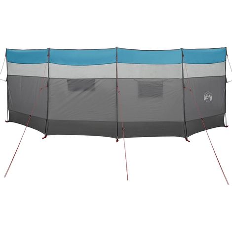 Brise-vent de camping bleu 510x153 cm imperméable