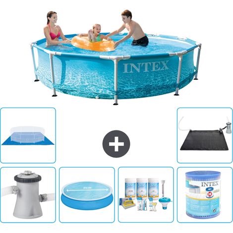 Intex Piscine Tubulaire Ronde - 305x76 cm - 7-pièces S31390