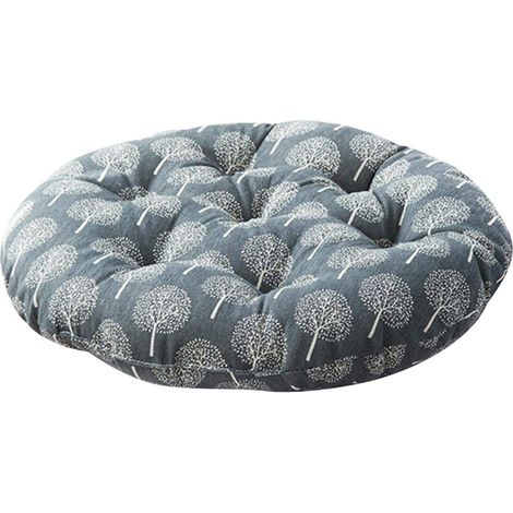 Coussin De Siège Rond - Polyester - Ergonomique Pour Bureau Maison Jardin - 1 Pièce