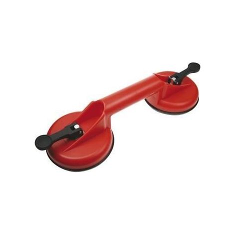 Ventouse puissante double tete 60 kg poignee hsc2
