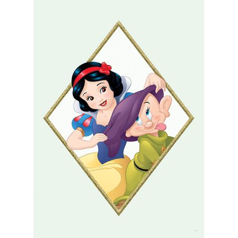 Poster Disney Blanche neige - Portrait de Blanche-Neige 50 cm x 70 cm (1/4)