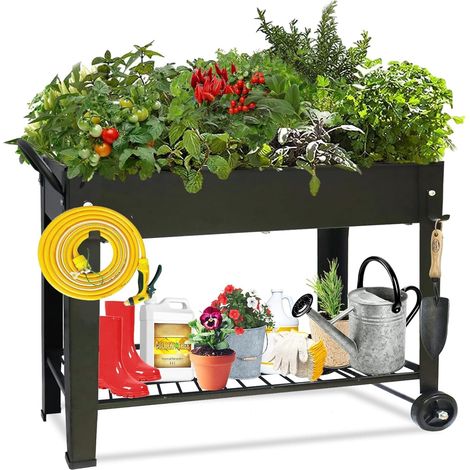 Raised Planter - Black (1/5)