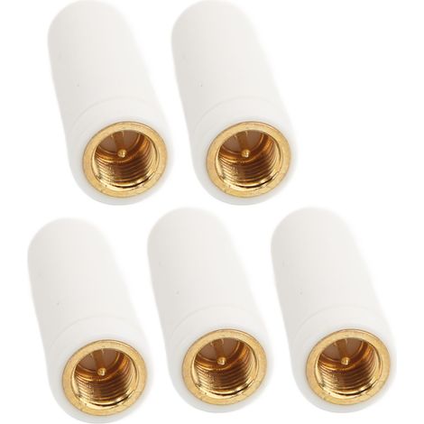 5 Stück 2,4-GHz-Funkantenne, 3 dBi, SMA-Innengewinde, Innennadel, ABS-Material, wasserdicht, WLAN-Antenne für Smart Home, Weiß (1/5)