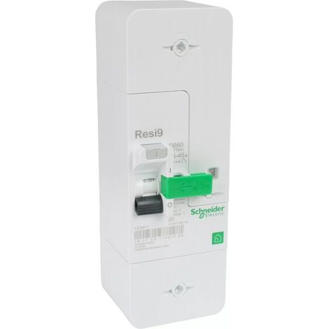 Schneider R9E10345 Collegamento interruttore DB60 2P 15/45A 500mA Selettivo