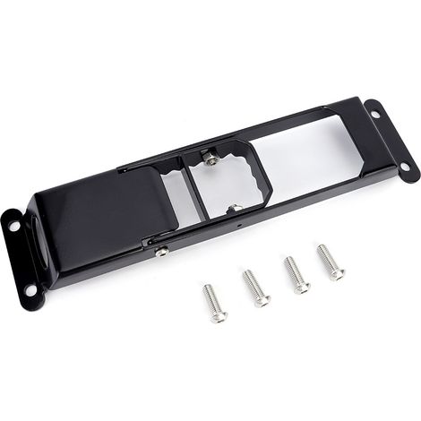 Repose-pieds latéral extérieur pour porte de Jeep Wrangler JK & Unlimited 2007-2017, marchepied en forme de charnière (Type A) (1/5)