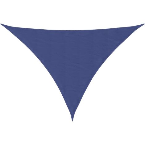 Maison Exclusive - Parasole a Vela Oxford Triangolare 3x4x5 m Blu