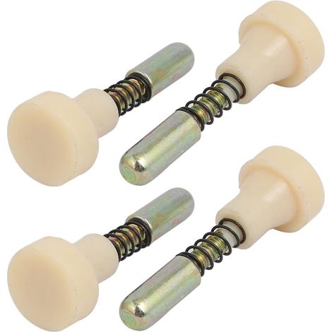 Loquet à piston en plastique raccord de longueur 4,5 cm, 4 pièces (c5b899d485a9d63cb4a11d3f2893e57a) (1/3)