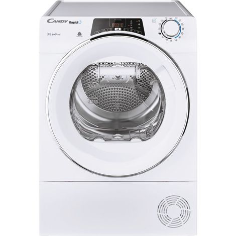 Candy RapidÓ , Asciugatrice 8 KG, Classe E, Bianco, Vapore, Wi-Fi, ROE H8A2TCEX-S. Posizionamento dell'apparecchio: Libera installazione, Tipo di carica: Caricamento frontale, Sistem... - ROEH8A2TCEXS