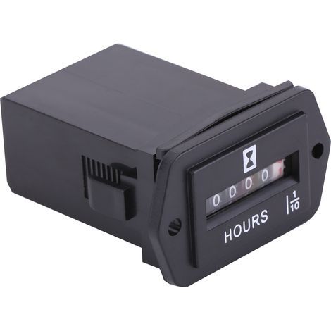 Jauge horaire mécanique DC 6-80V, pour générateur de moteur à essence Diesel, bateau à moteur HM002 (1/5)