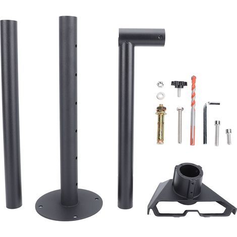 Adjustable Long Wall Mount for Rectangular Antenna - with Tube Adapter (Gen 3, RE V4) (1/5)