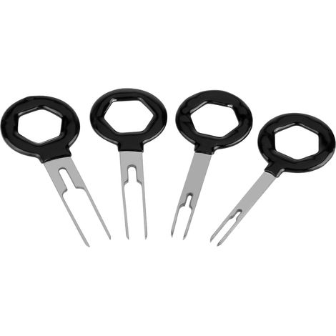 Kit d'outils d'extraction de connecteurs de faisceaux de câbles automobiles (pince à sertir, aiguille arrière). (1/5)