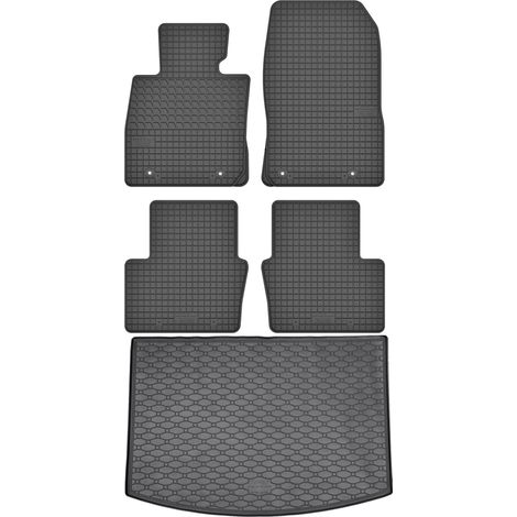 Mazda CX-3 Crossover (2015–2021) – Set: Gummifußmatten + Kofferraummatte (1/5)