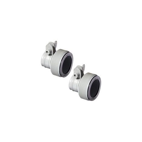 Compatible avecIntex 25009 Adaptateur de conversion de tuyau B Kit (paire) pièce de rechange (1/3)