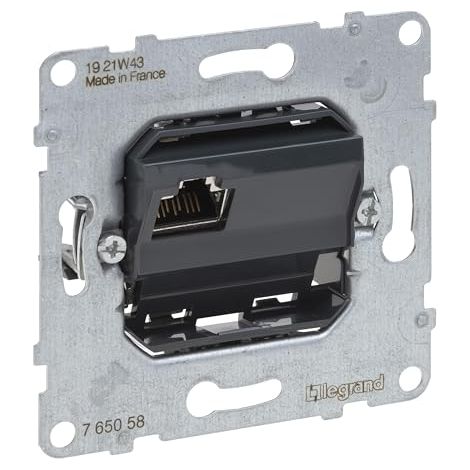 LEGRAND, Seano 765058 - Caja de datos RJ45, cat. 6A, STP, apantallado