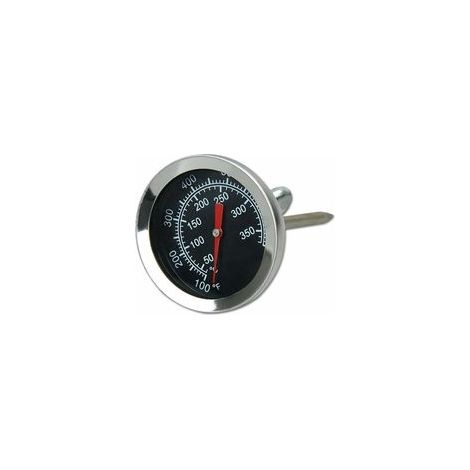 Thermomètre de Four en Acier Inoxydable Thermomètre pour Barbecue Grill fumoir Thermomètre 50 à 350 °C, 100 à 700 ℉ (Type A 350°C) (1/4)