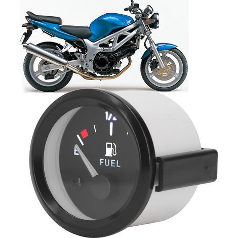 Jauge de Niveau de Carburant 2in1 pour Moto avec Rétroéclairage LED - Compatible Réservoirs Essence Modifiés (1/5)