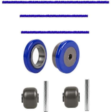 Accessoire brosse de sol douce et moelleuse pour aspirateurs V7, V8, V10 et V11 : kit d'axes, rouleaux et bandes de peluche (1/5)