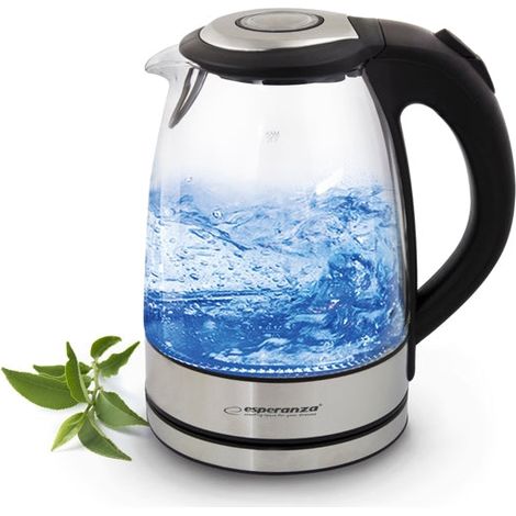 Esperanza Hervidor Eléctrico Vaso Con Luz Led Yosemite 1,7 L