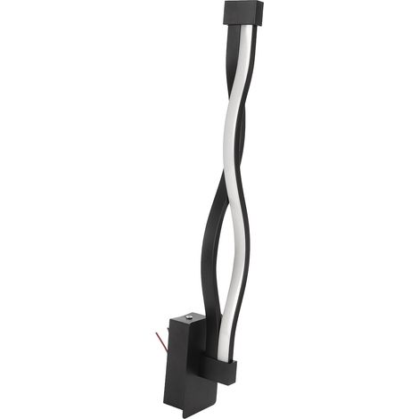 Moderne, wellenförmige LED-Wandleuchte, dekorative Leuchte für Flur und Nachttisch, AC85-265V warmweiß (1/5)