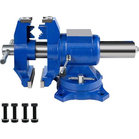 Mophorn Multipurpose Vise 6-Zoll Bench Vise 360-Grad-Drehung Clamp on Vise - Heavy Duty Multi-Jaw Vise zum Einspannen Fixing Equipment