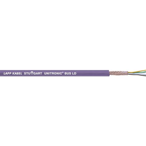 10 Meter Lapp 2170204 Unitronic BUS LD Busleitung 2x2x0,22 mm² geschirmt I Datenleitung 7-drähtig I Flammwidrig I Bus Kabel I EMV Abschirmung I Buskabel feinstdrähtig I Datenkabel abgeschirmt