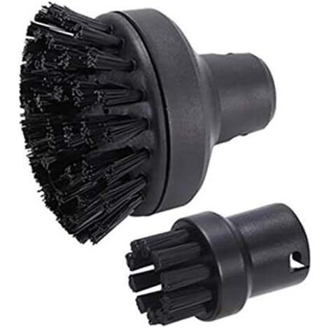 pour Karcher SC1 SC2 SC3 SC4 Grande Brosse Ronde Brosse de Nettoyage pour Adaptateur de Accessoire de Nettoyeur à Vapeur Brosse de Nettoyage à Domicile (1/5)