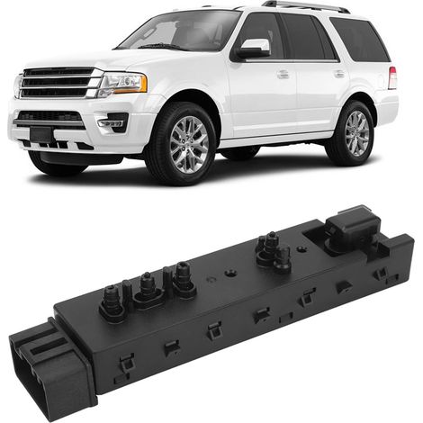 10-stufiger elektrischer Sitzverstellschalter für Ford Expedition Explorer 9L3T-14B709-FAW (1/5)