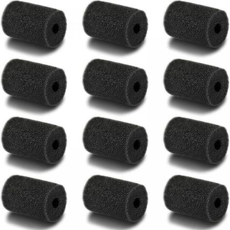 Lot de 12 brosses en mousse pour queue de robot compatibles avec les modèles 180, 280, 360, 380, 480 et 3900