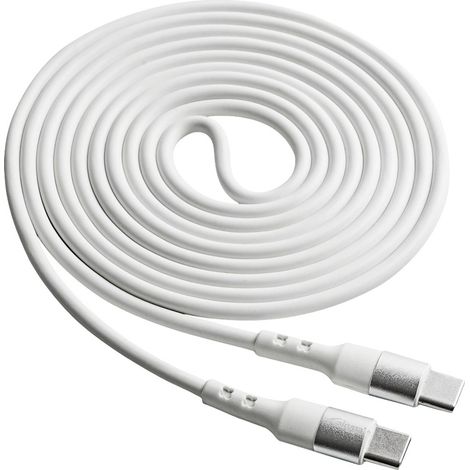 Akyga AK-USB-41 USB-C-Kabel 60W 3A PD QC Weiß 1,8 m (1/2)
