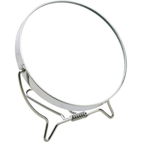 Beter 22101 Make-Up Spiegel Freistehend Rundum Silber