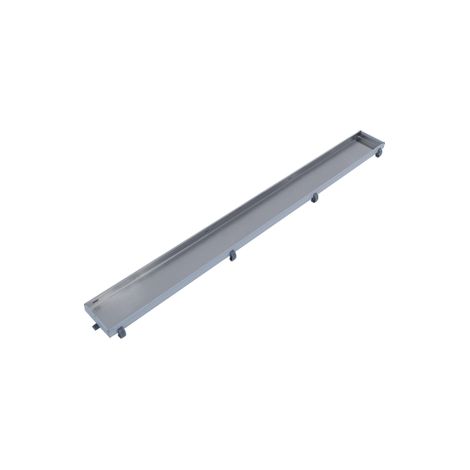 Saniclass Grille à carreler 160cm inox