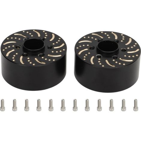 Messing-Ausgleichsgewicht für Beadlock-Felgen von 1,9 bis 2,2 Zoll (18,5 mm) mit 6-Loch-Sechskantadapter.