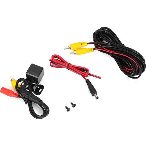 Caméra de recul 4 LED vision nocturne moniteur parking CCD 170° (1/5)