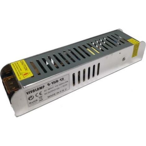 Trasformatore led 150w 12.5a alimentatore led 12v dc per striscia lampadine driver