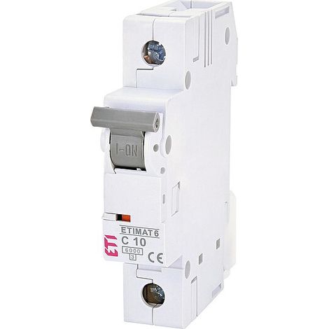 Leitungsschutzschalter 1P C 10A 6kA AC etimat 6 002141514
