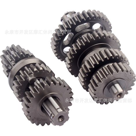 Off-road motorcycle parts compatible with ZongShen ZS 125CC horizontal main and auxiliary shaft gears (1/5)