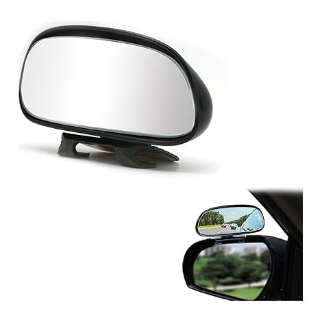 Miroir D'angle Mort Rétroviseur Conduite Accompagnée Réglable Rétroviseur Exterieur Marche Arrière Stationnement (1/5)