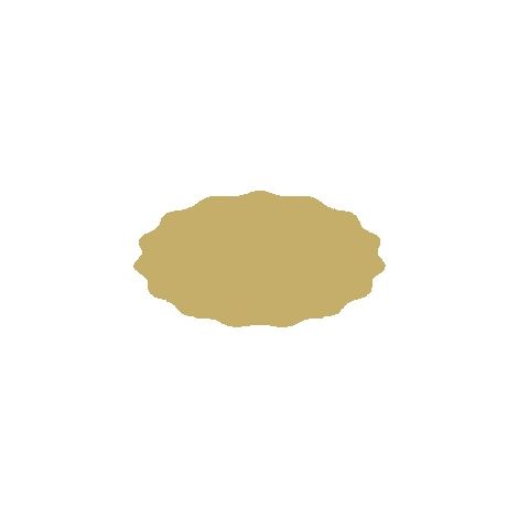 Etiquetas para tarros de conservas de 5,5 x 3 cm, 80 unidades, color oro mate. (1/2)