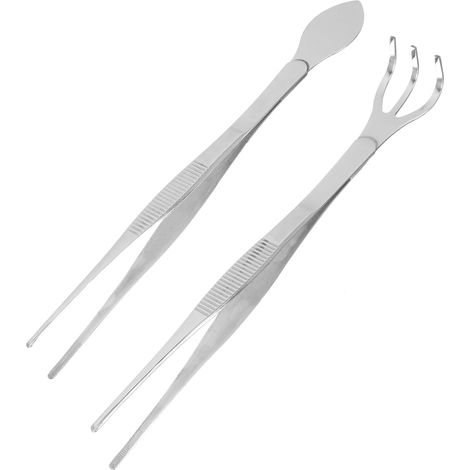 1 Set Di Pinzette Per ,Bonsai Mutitool Spatola Inossidabile Strumenti Per Alberi Bonsai Strumenti Per Raschietto Per Bonsai Rastrello Per Alberi Bonsai Pinzette Per Acquario,(23cm) (1/5)